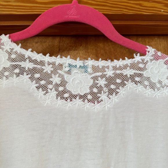 Sundance lace white top size XL - Picture 8 of 10